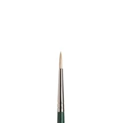 Winsor & Newton Winton Long Handled Hog Brush - Round 13 Winsor & Newton Winton Long Handled Hog Brush - Round -Painting Supplies 094376870374 W N WINTON HOG BRUSH ROUND LONG HANDLE NO 2