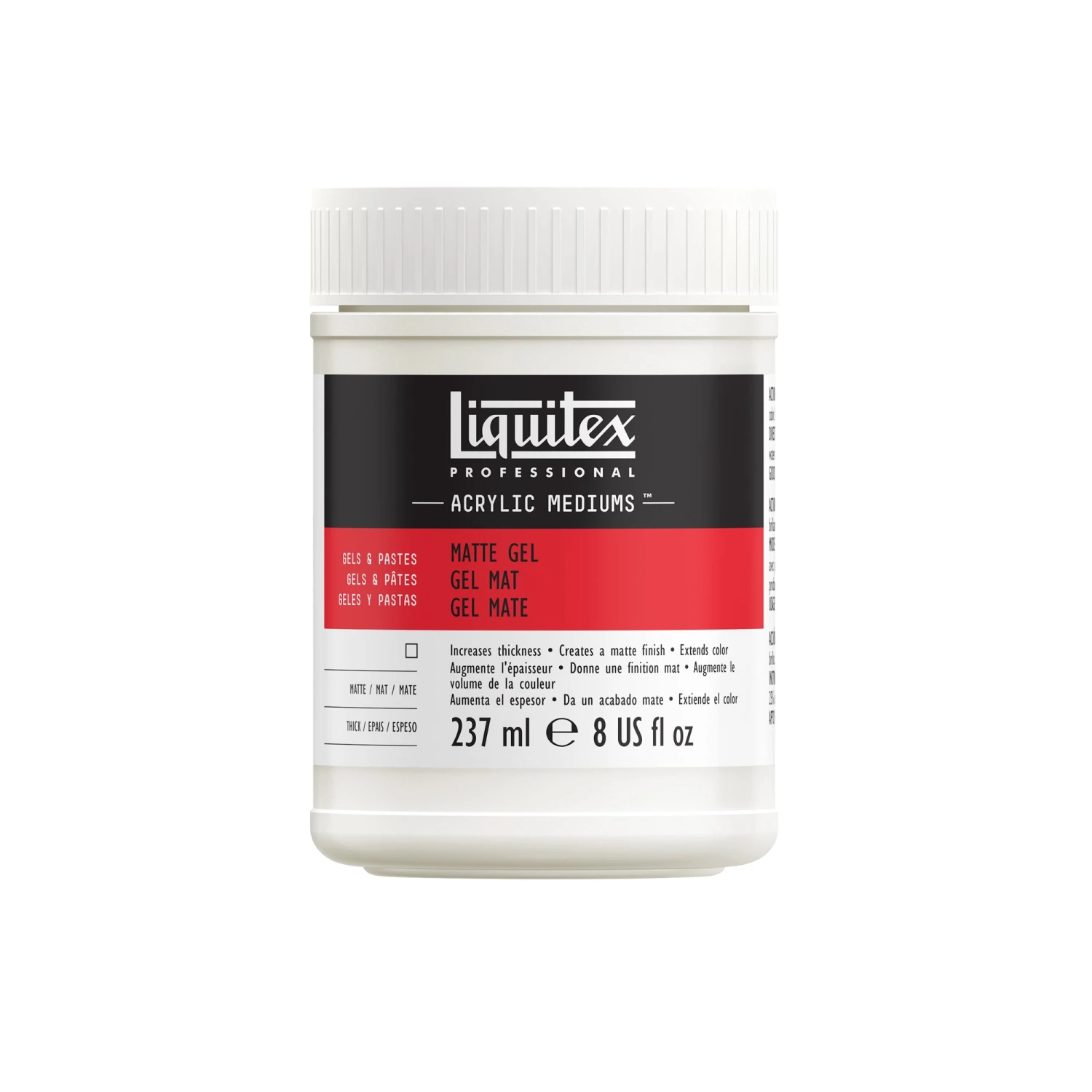 Liquitex Professional Matte Gel - 237ml 1 Liquitex Professional Matte Gel - 237ml