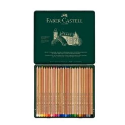 Faber-Castell Pitt PASTEL Pencil Metal Tin Of 24 Pencils 7 Faber-Castell Pitt PASTEL Pencil Metal Tin Of 24 Pencils -Painting Supplies 112124 Pitt Pastel pencil tin of 24 High Res 56689