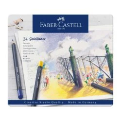 Faber-Castell Goldfaber Coloured Pencils - FREE Faber-Castell A4 Sketch Pad