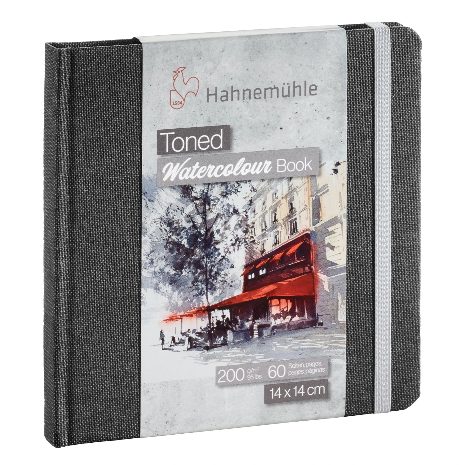 Hahnemühle 'Toned' Watercolour Books - Grey 200gsm (95lb) 3 Hahnemühle 'Toned' Watercolour Books - Grey 200gsm (95lb) - Image 3