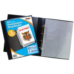 Tiger A3 PORTRAIT Presentation Ring Binder