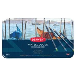 Derwent Watercolour Pencils - Assorted Sets -Painting Supplies 32885 Watercolour 36 Front