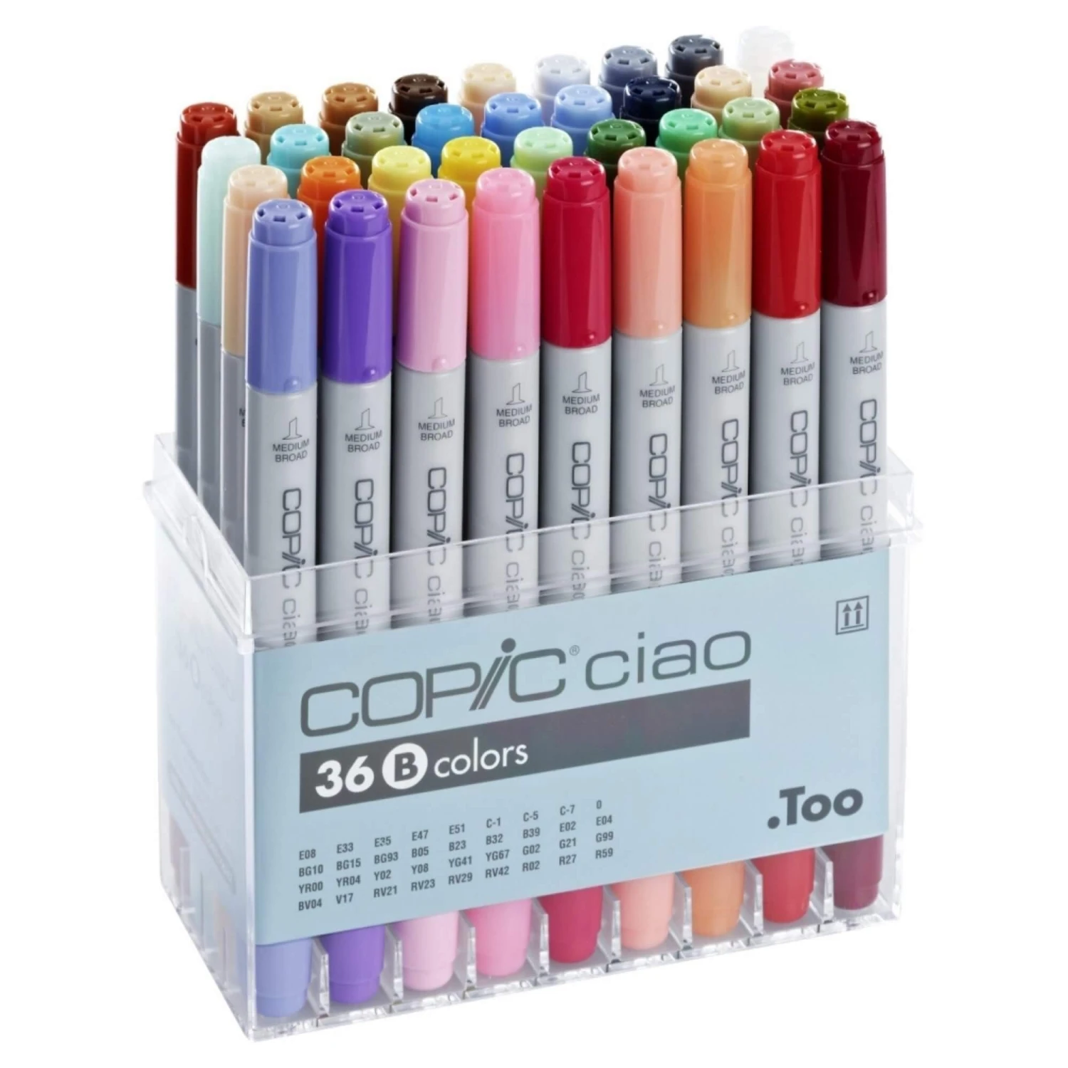 COPIC Ciao Marker Set Of 36 Colours Set B 1 COPIC Ciao Marker Set Of 36 Colours Set B