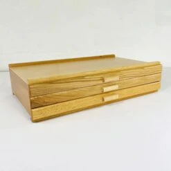 Artists Wooden Storage Cabinet - 3 Drawer 7 Artists Wooden Storage Cabinet - 3 Drawer -Painting Supplies 3Drawer 2