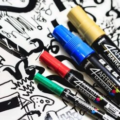 Pebeo 4Artist Marker - 4mm -Painting Supplies 4Artists Marker 15mm 3 34b3d5b5 ad94 48fe a8d7 5afd568492b1