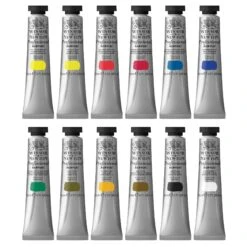 Winsor & Newton Professional Acrylic 12 Tube Set -Painting Supplies 5012572013321 W NPROFESSIONALACRYLICCOLOURSTARTERSET12X20ML CONTENTS 5012572013321