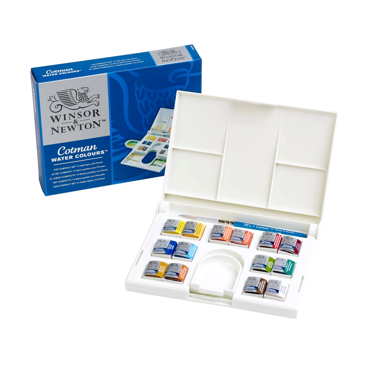 Winsor & Newton Cotman Watercolours Compact Field Set 2 Winsor & Newton Cotman Watercolours Compact Field Set - Image 2
