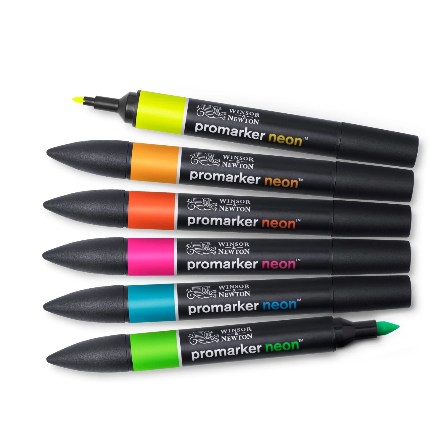 Winsor & Newton Promarker NEON Marker Set Of 6 2 Winsor & Newton Promarker NEON Marker Set Of 6 - Image 2