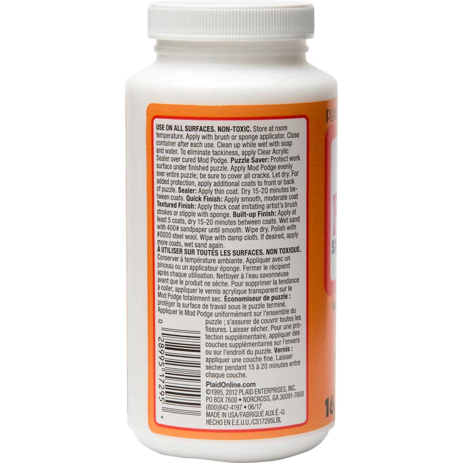 Mod Podge Satin 8oz 2 Mod Podge Satin 8oz - Image 2