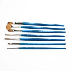 Winsor & Newton Cotman Watercolour Brush - Set Of 7 -Painting Supplies 884955033203 W N COTMAN 7 PIECE BRUSH SET 884955033203 BRUSHES ONLY