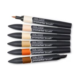 Winsor & Newton Promarker BRUSH - Set Of 6 Skin Tones 6 Winsor & Newton Promarker BRUSH - Set Of 6 Skin Tones -Painting Supplies 884955070529 W NPROMARKERBRUSH6PCSKINTONES884955070529 CONTENTS HighResolution