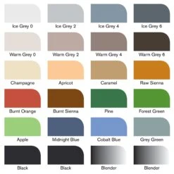 Winsor & Newton Promarker 24 Architecture -Painting Supplies 884955073902 W NPROMARKERARCHITECTURALX24 SWATCH 884955073902