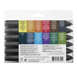 Winsor & Newton Promarker Watercolour Set Of 12 - Landscape Tones 8 Winsor & Newton Promarker Watercolour Set Of 12 - Landscape Tones -Painting Supplies 884955073940 W NPROMARKERWATERCOLOURLANDSCAPETONESX12SET BACK 884955073940.TIF 7b1f06c8 1984 483d 9b8d 4140010734fd