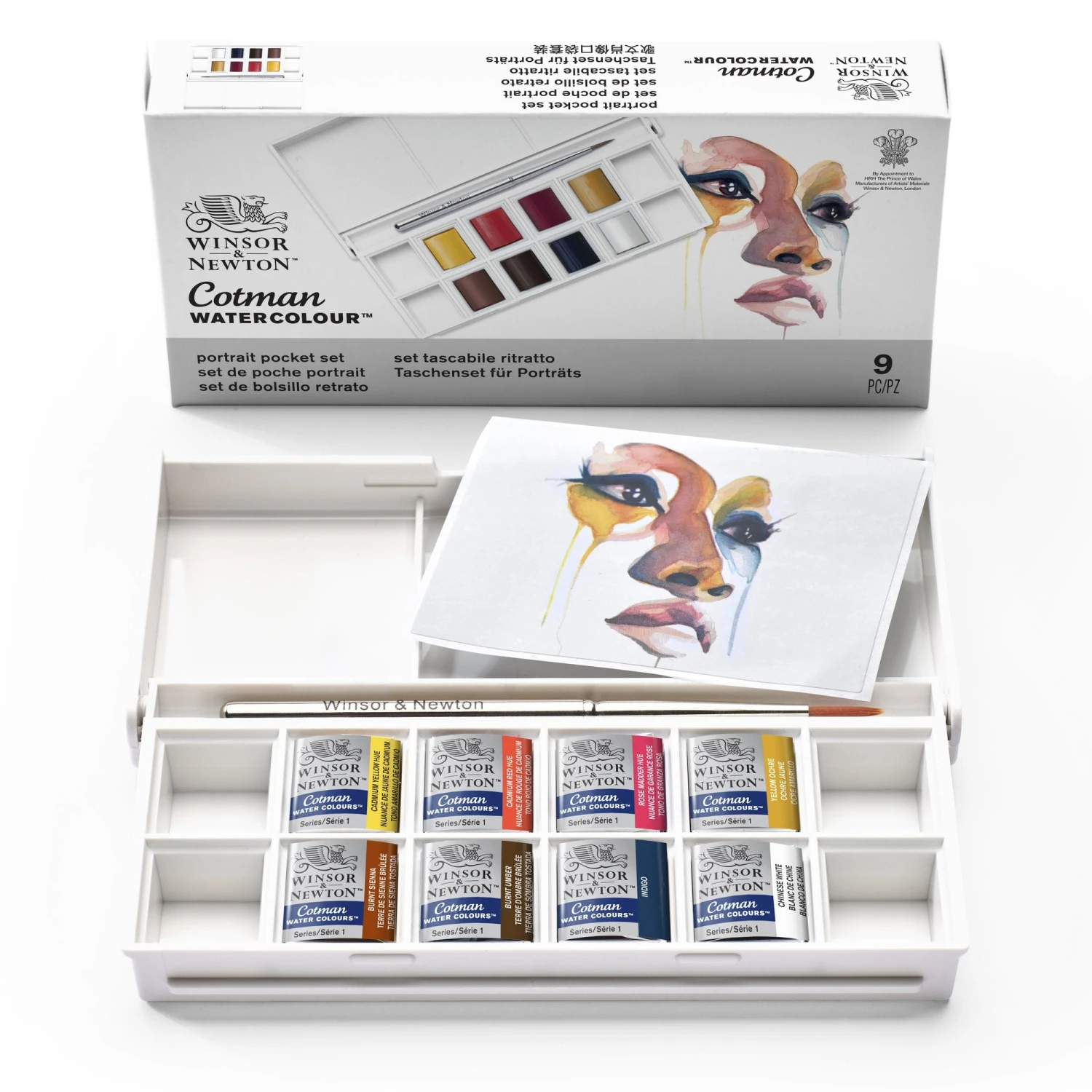 Winsor & Newton Cotman Watercolour PORTRAIT Pocket Set 5 Winsor & Newton Cotman Watercolour PORTRAIT Pocket Set - Image 5
