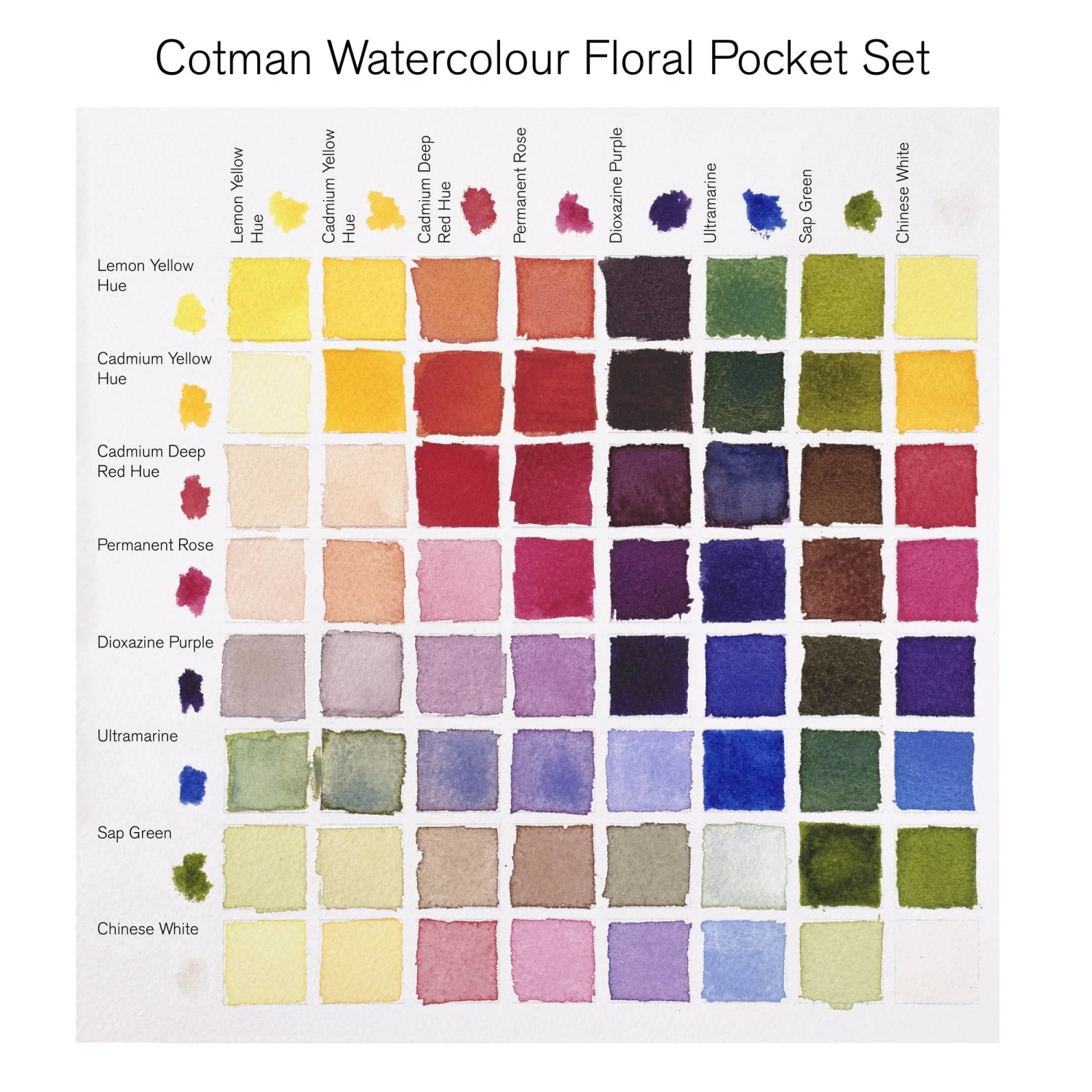 Winsor & Newton Cotman Watercolour FLORAL Pocket Set 7 Winsor & Newton Cotman Watercolour FLORAL Pocket Set - Image 7