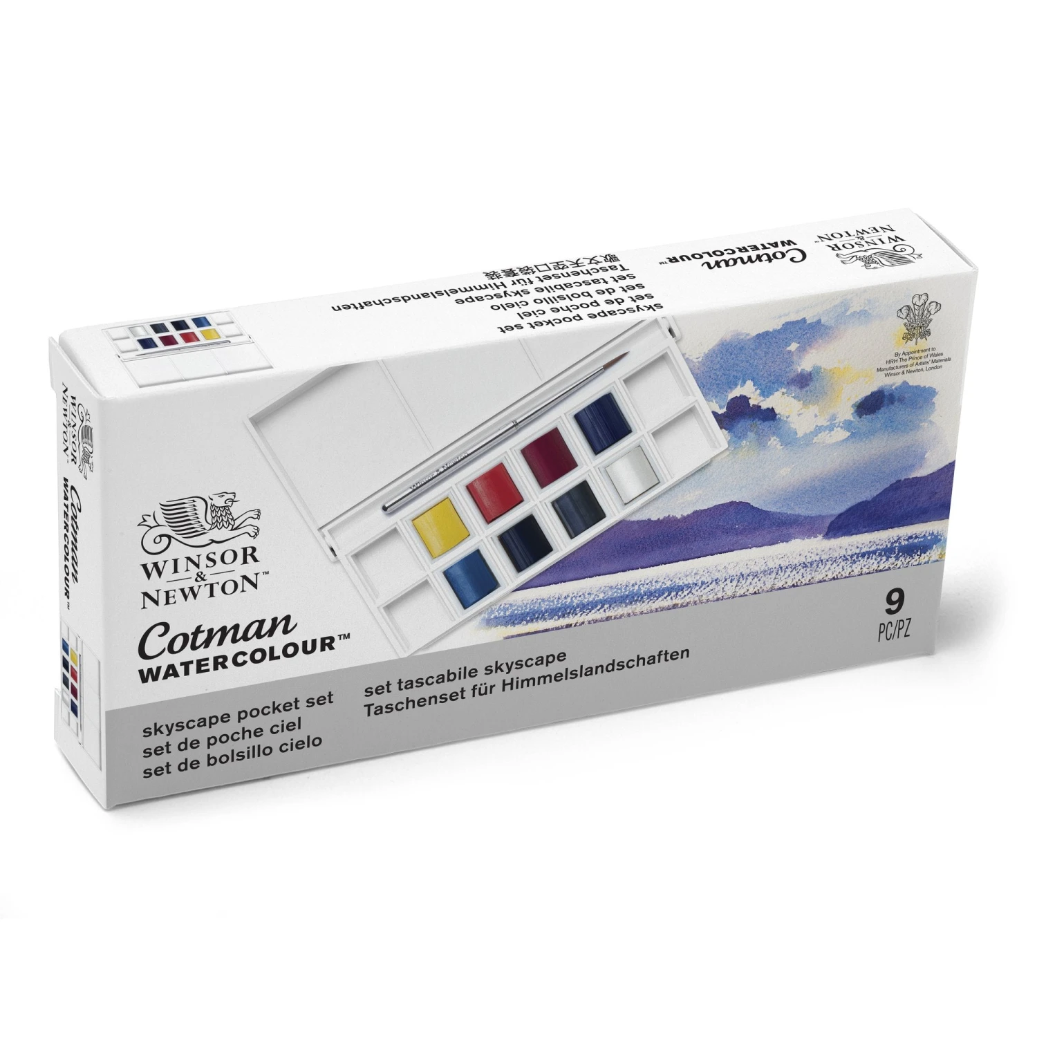 Winsor & Newton Cotman Watercolour SKYSCAPE Pocket Set 2 Winsor & Newton Cotman Watercolour SKYSCAPE Pocket Set - Image 2