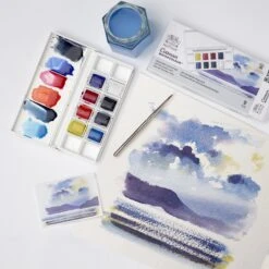 Winsor & Newton Cotman Watercolour SKYSCAPE Pocket Set 17 Winsor & Newton Cotman Watercolour SKYSCAPE Pocket Set -Painting Supplies 884955081136 W NCOTMANWATERCOLOUR8HPSKYSCAPEPOCKETSET LIFESTYLE .TIF 389109c5 35eb 467d b059 58760664b2a8
