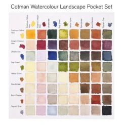 Winsor & Newton Cotman Watercolour LANDSCAPE Pocket Set 13 Winsor & Newton Cotman Watercolour LANDSCAPE Pocket Set -Painting Supplies 884955081143 W NCOTMANWATERCOLOUR8HPLANDSCAPEPOCKETSET TINTSGUIDE3 .TIF e9bbd6fc 9793 4b41 9120 eec461152365