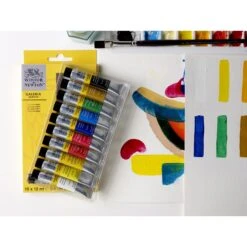 Winsor & Newton Galeria Acrylic Set 10x12ml -Painting Supplies 93474