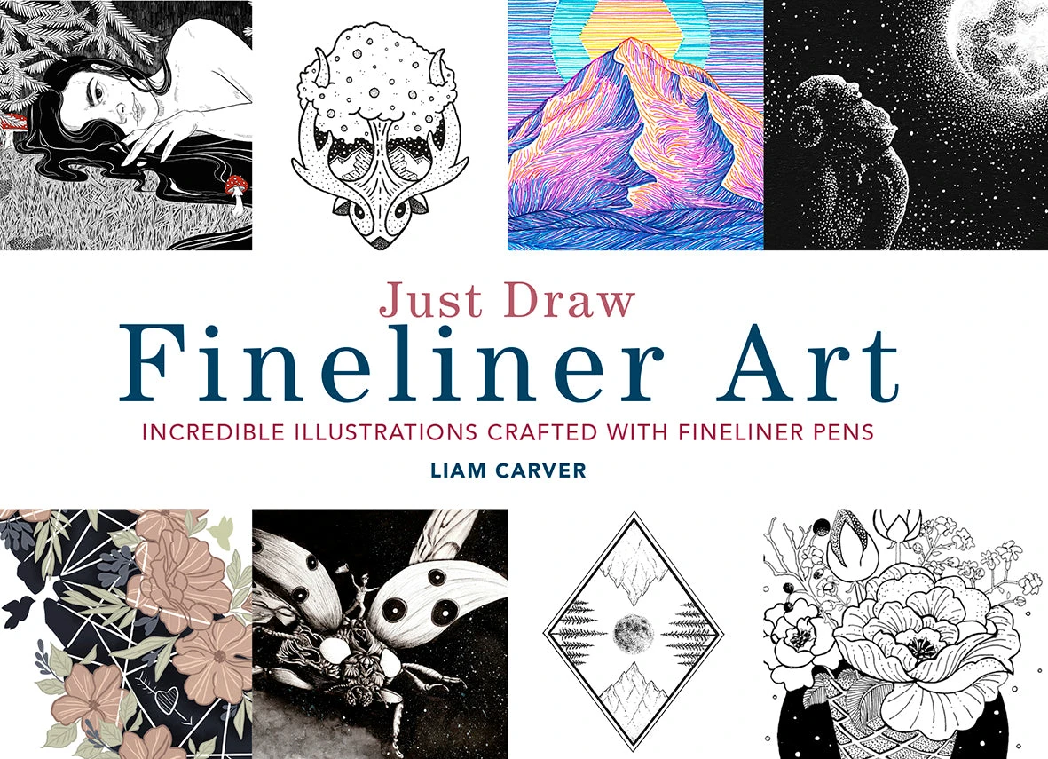 Just Draw Fineliner Art - L. Carver 1 Just Draw Fineliner Art - L. Carver