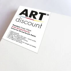 NEW ARTdiscount Premium DEEP EDGE 38mm Profile Stretched Canvases 420gsm (Multi-Packs)
