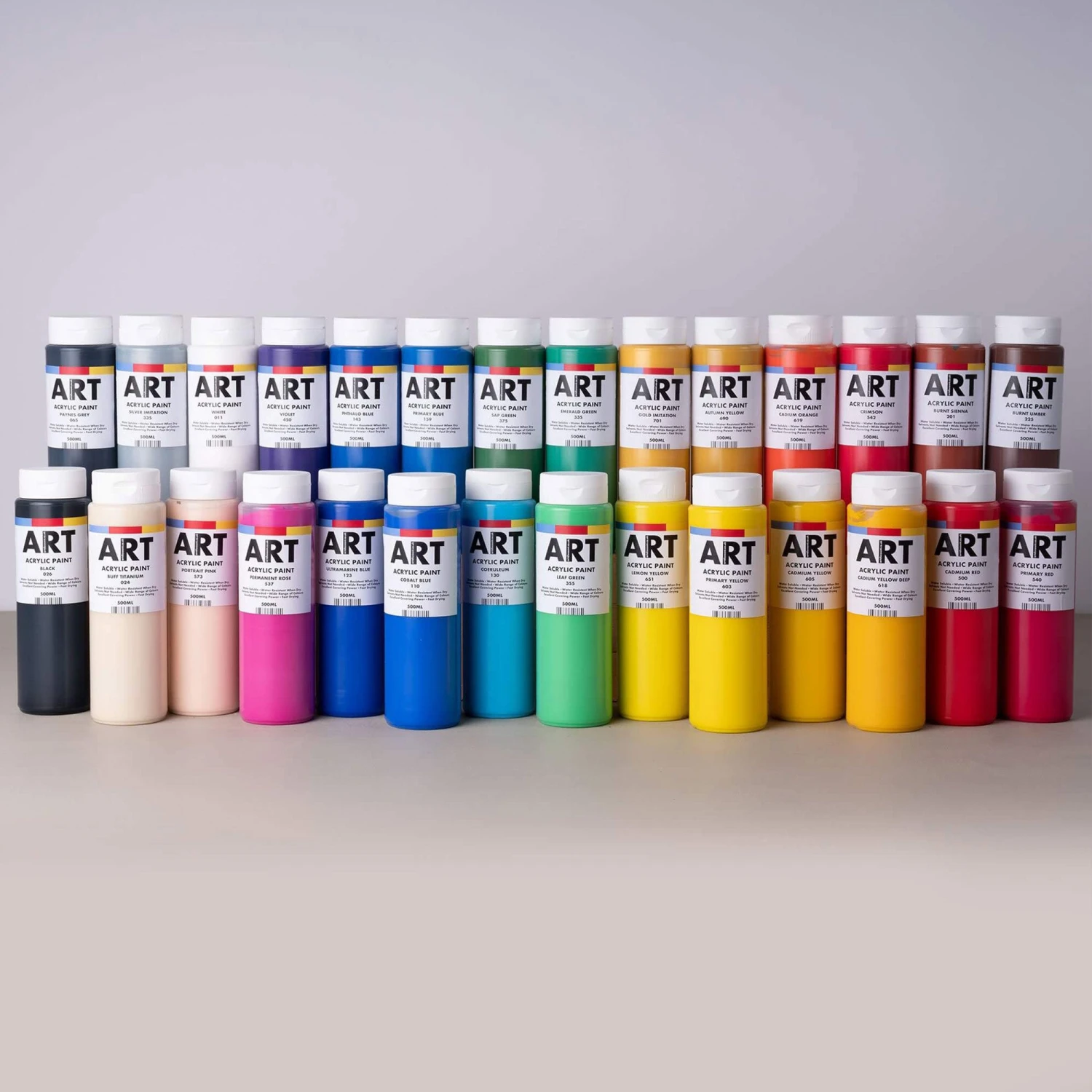 ARTdiscount Acrylic Paint 500ml - Single Bottles 4 ARTdiscount Acrylic Paint 500ml - Single Bottles - Image 4