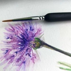 ARTessentials Ultra Fine Tip Artists Brushes - Set Of 10 13 ARTessentials Ultra Fine Tip Artists Brushes - Set Of 10 -Painting Supplies ARTessentials brushes close up