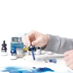 Liquitex Acrylic Inks 30ml Dropper Bottles 6 Liquitex Acrylic Inks 30ml Dropper Bottles -Painting Supplies Acrylic Inks Dropper 1