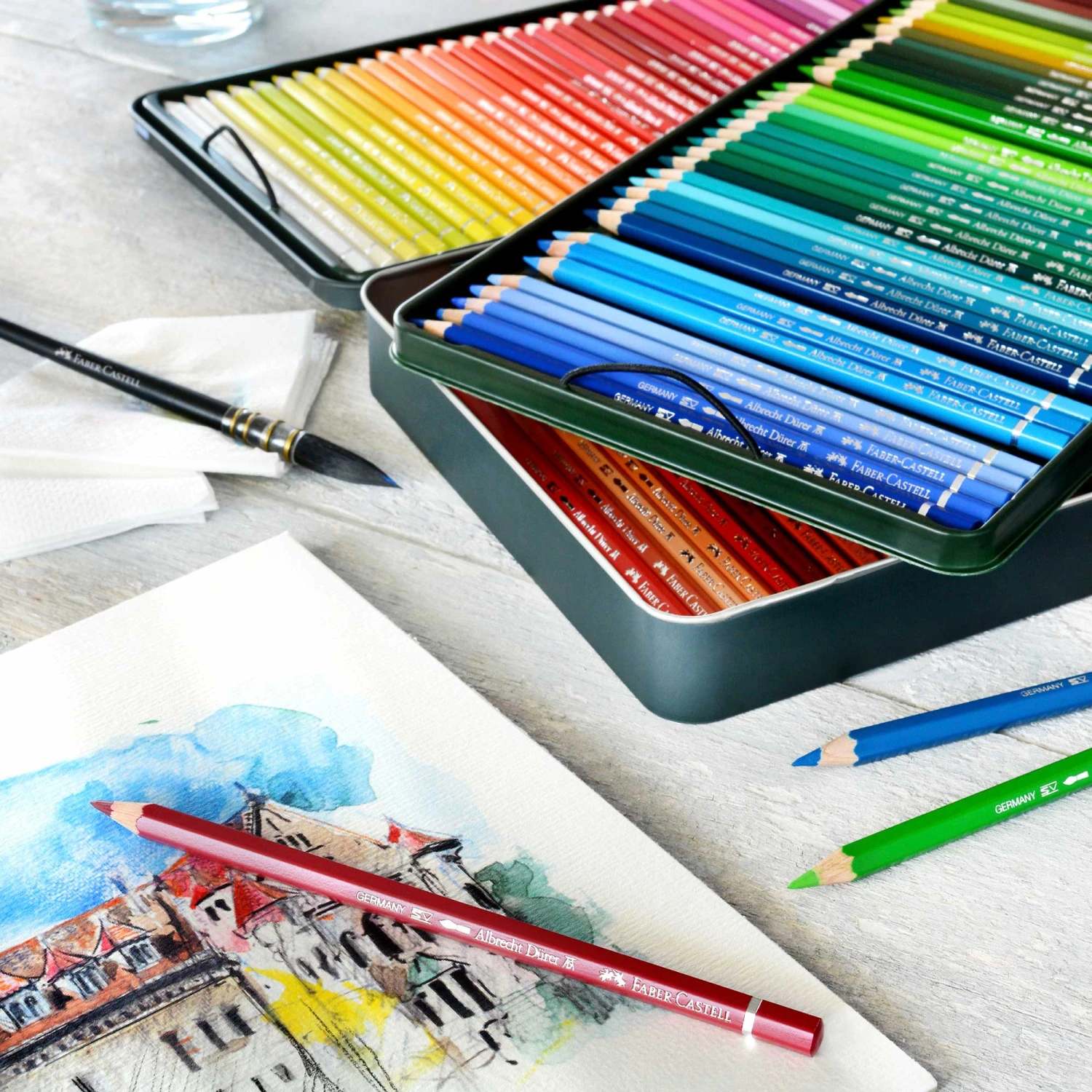 Faber-Castell Albrecht Durer Watercolour Pencil Sets 7 Faber-Castell Albrecht Durer Watercolour Pencil Sets - Image 7