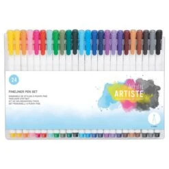 Docrafts Artiste Coloured Fineliner Pen Sets -Painting Supplies Artiste Fineliner Set 2