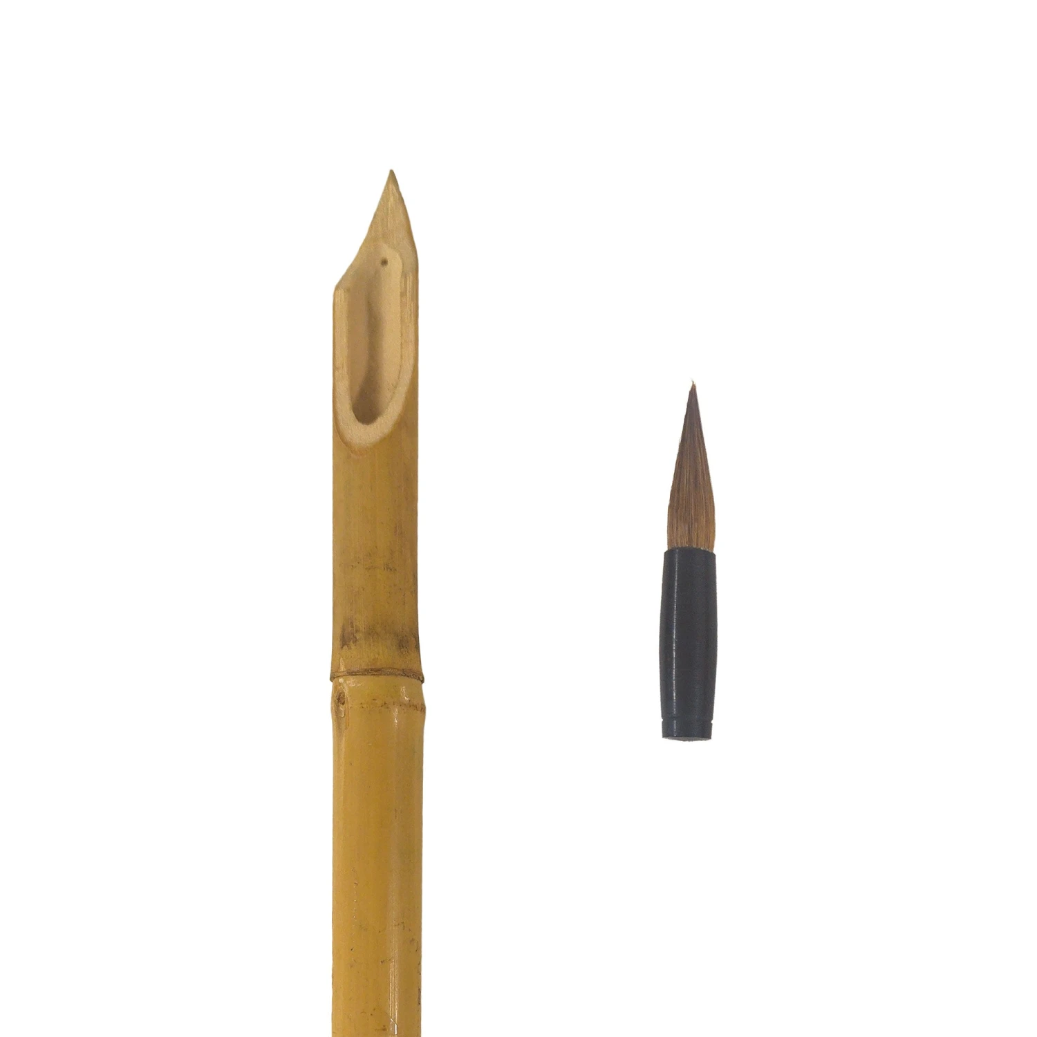 Loxley Bamboo Dip Pen With Brush - Large 2 Loxley Bamboo Dip Pen With Brush - Large - Image 2