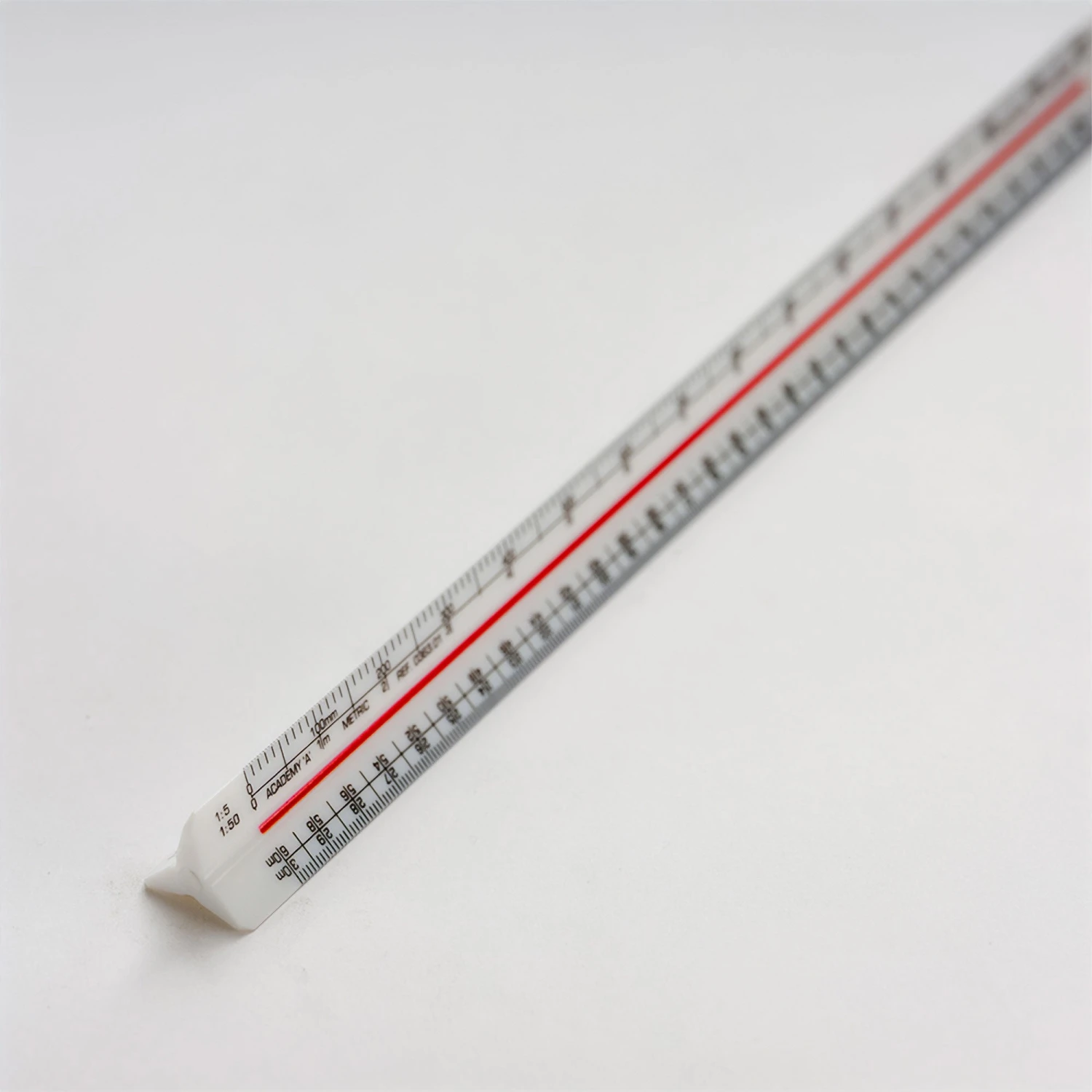 Blundell Harling Academy Triangular Scale Rule Metric 'A' - 12″ / 300mm 1 Blundell Harling Academy Triangular Scale Rule Metric 'A' - 12″ / 300mm