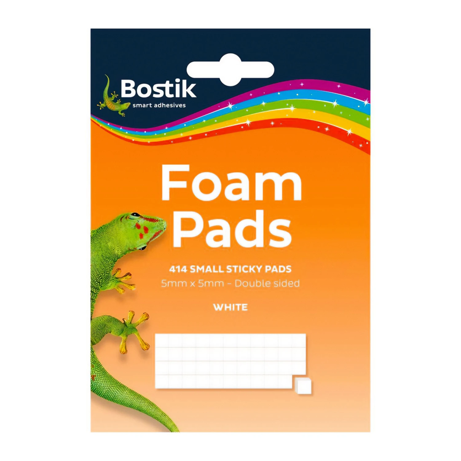 Bostik Foam Pads 5 X 5mm Double Sided 1 Bostik Foam Pads 5 X 5mm Double Sided