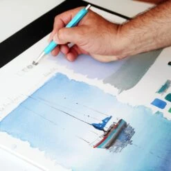 Hahnemühle Britannia Pads - 300gsm - Hot Pressed -Painting Supplies Britannia Pad Mood