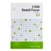 C300 Typo Detail Paper Pads - 53gsm - 50 Sheets