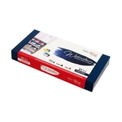 Rosa Gallery Watercolour - 21 X Whole Pan Tin Set - Classic -Painting Supplies Classic 21