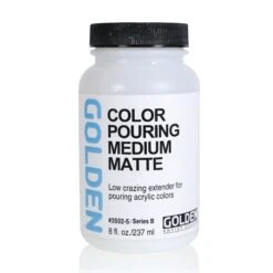 GOLDEN Colour Pouring Medium -Painting Supplies Colour Pouring Med Matt 237 1