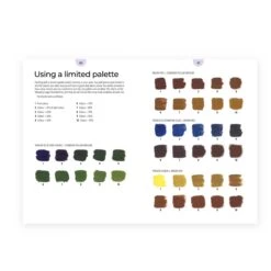 The Colour Mixing Companion By Julie Collins - Hard Cover -Painting Supplies Colour mixing companion inside 2