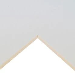 Daler-Rowney Studland Mount Board - Cream Core - A1 - Packs Of 10 -Painting Supplies Cream Core Snow White