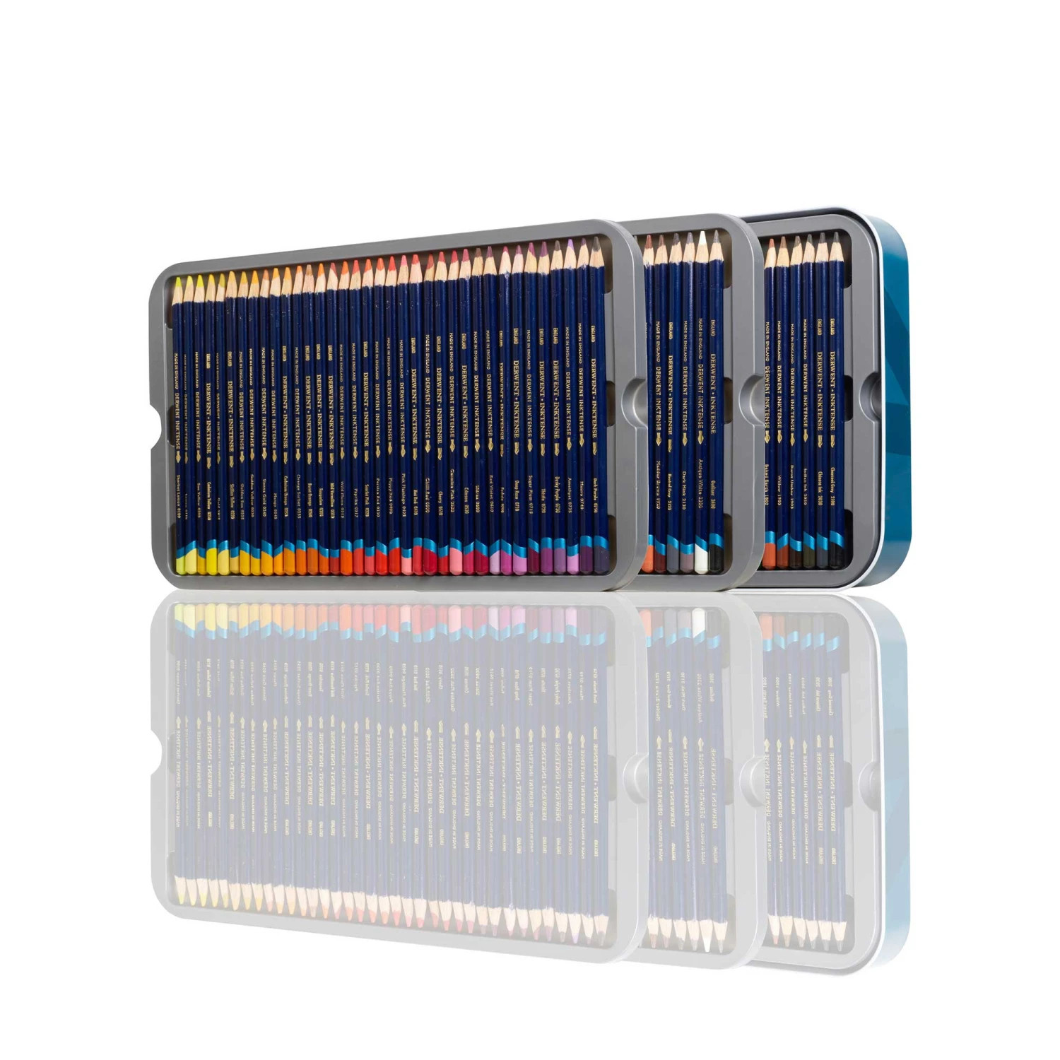 Derwent Inktense Watercolour Ink Pencils Tin Of 100 Assorted Colours 2 Derwent Inktense Watercolour Ink Pencils Tin Of 100 Assorted Colours - Image 2