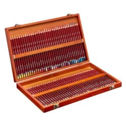 Derwent Pastel Pencil Wooden Box Set Of 72 -Painting Supplies Derwent Pastel Pencil Wooden Set 72