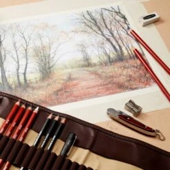 Derwent Drawing Pencils Set Of 24 -Painting Supplies Derwent Drawing Lifestyle