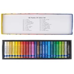 Inscribe Gallery Oil Pastels - Set Of 24 Assorted Pastels -Painting Supplies Gallery Oil Pastels Set 24 2