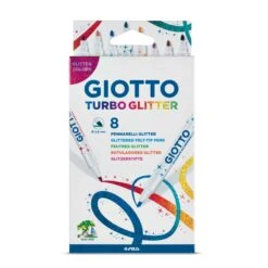 Giotto Turbo Glitter Felt Tip Pens