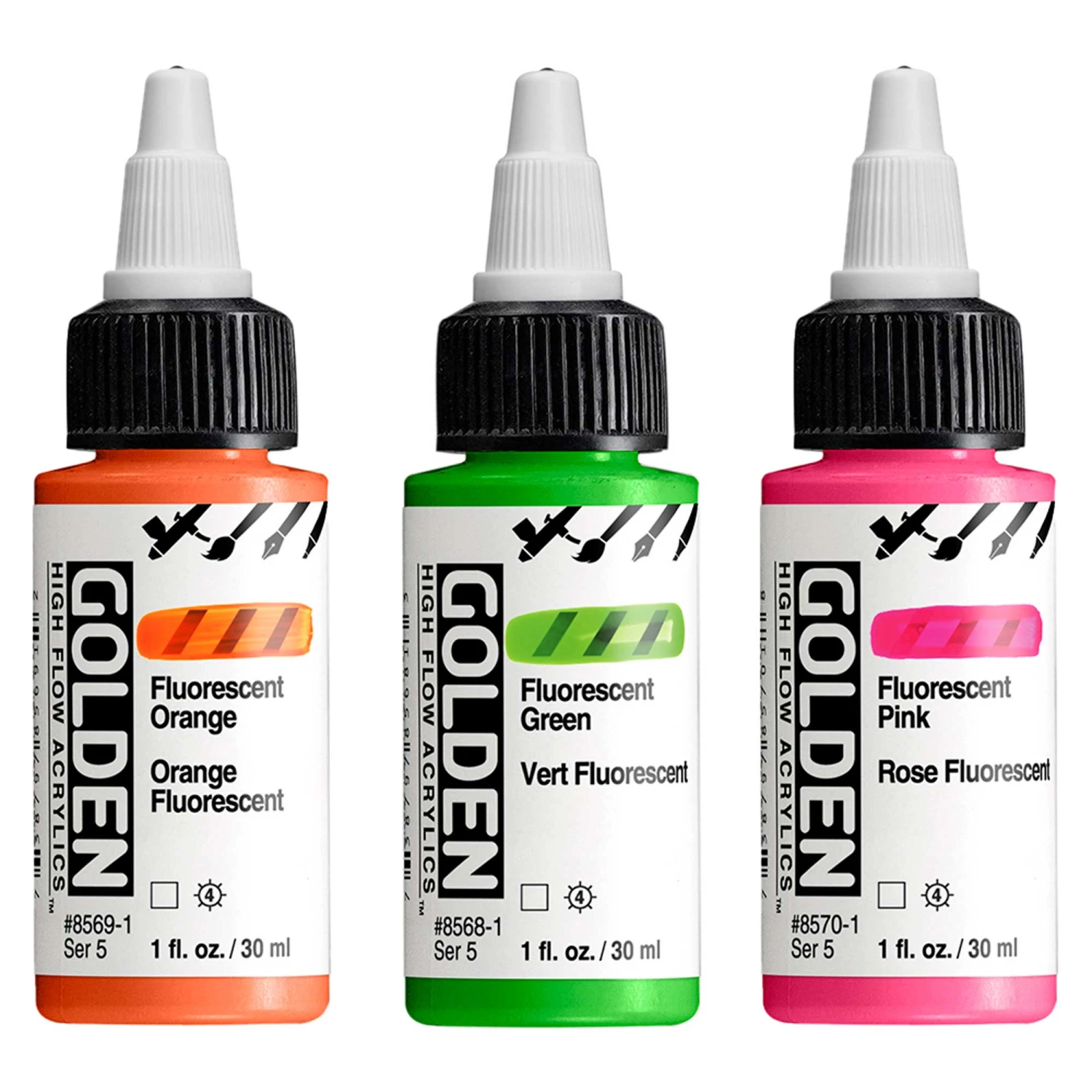 Golden High Flow Acrylics - Effect Colours 30ml 1 Golden High Flow Acrylics - Effect Colours 30ml