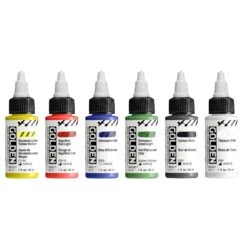 Golden High Flow Artist Acrylics Intro Set Of 6 X 30ml -Painting Supplies Golden high flow acrylics set colours