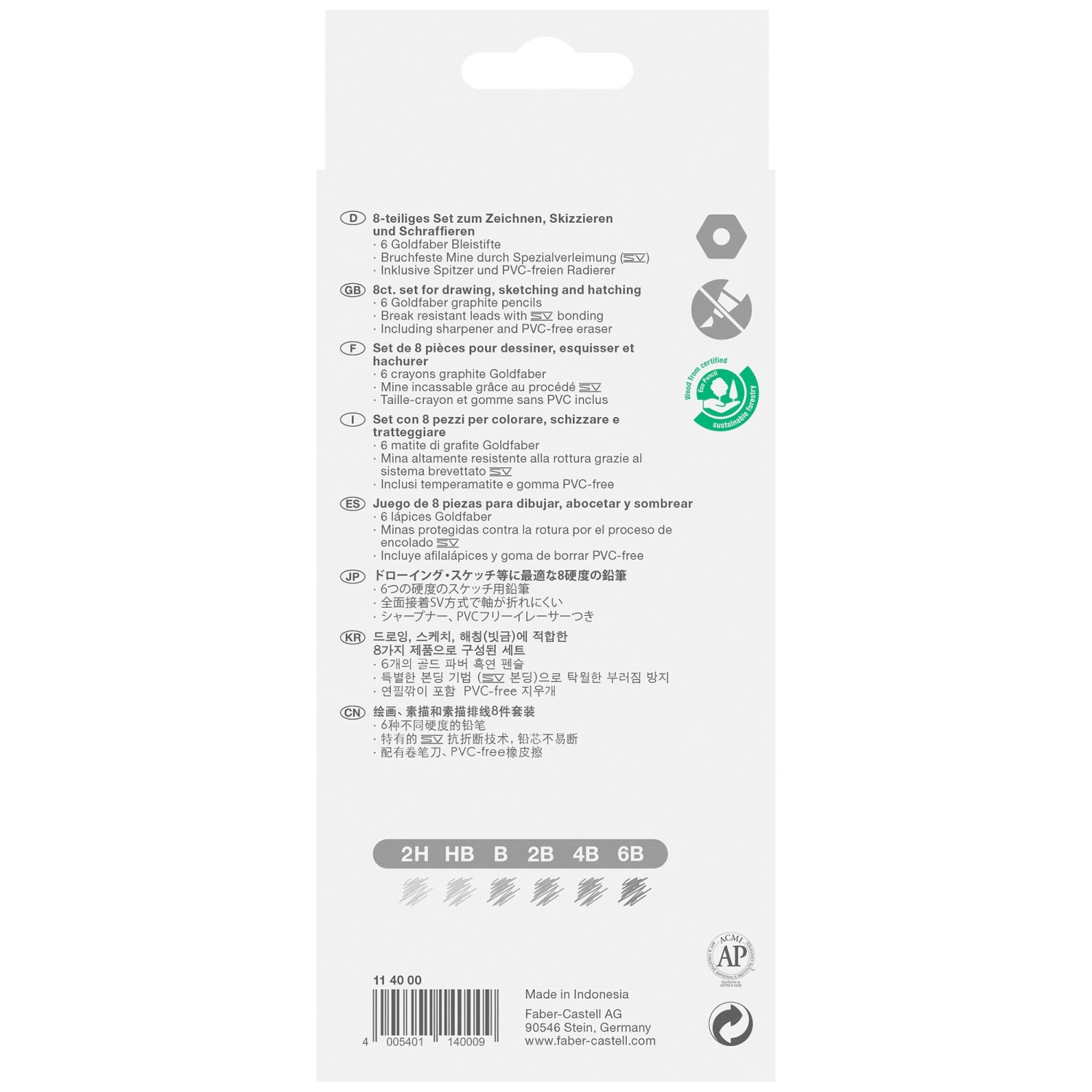 Faber-Castell Graphite Sketch Set - Goldfaber 3 Faber-Castell Graphite Sketch Set - Goldfaber - Image 3