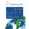 Hahnemühle Acryl 330 Artist Paper Block - 330gsm - 30x40cm - 20 Sheets
