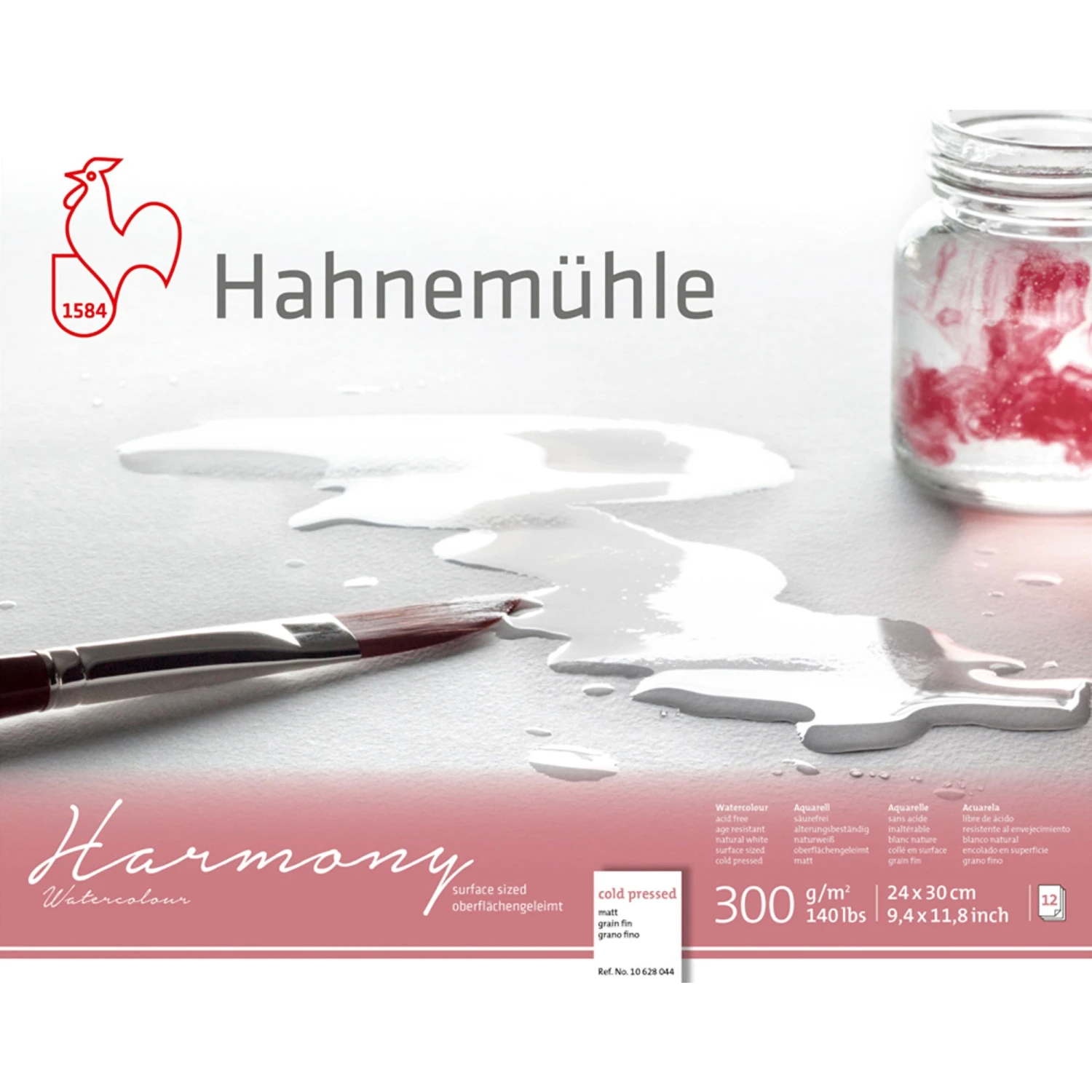 Hahnemühle 'Harmony' Watercolour Blocks - COLD PRESSED - 300gsm 1 Hahnemühle 'Harmony' Watercolour Blocks - COLD PRESSED - 300gsm